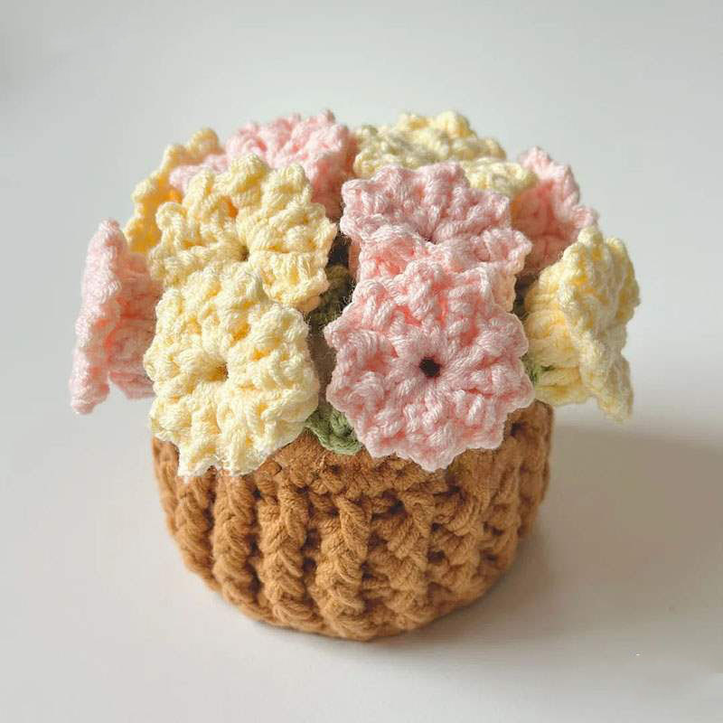 Handmade Crochet Lily of the Valley Coaster Set with Transformable Floral Design Eco-Friendly Home Decor Unique Gift for Mom - MyFaceUnderwearAU