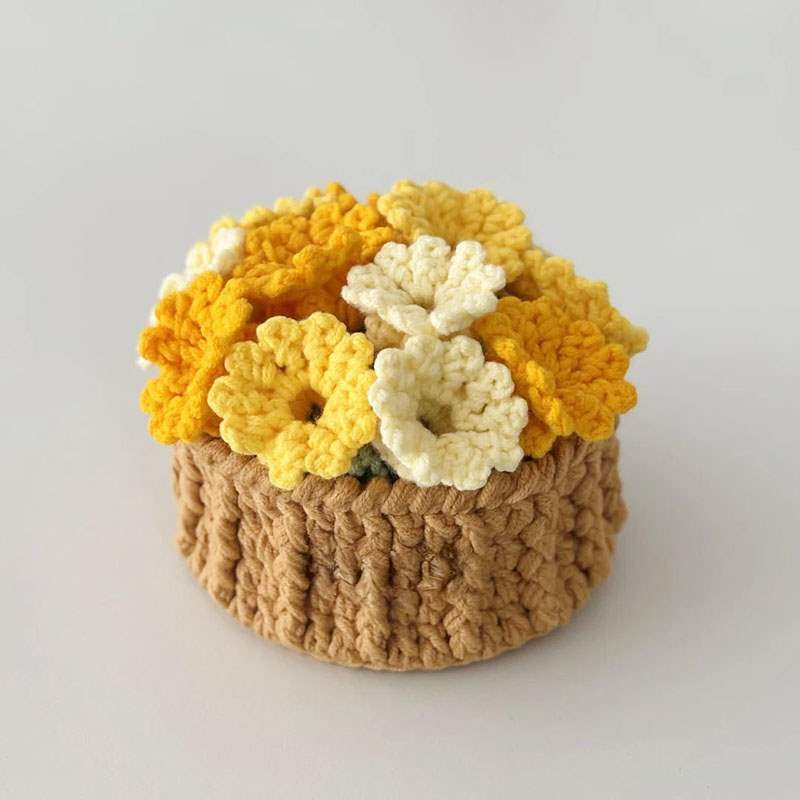 Handmade Crochet Lily of the Valley Coaster Set with Transformable Floral Design Eco-Friendly Home Decor Unique Gift for Mom - MyFaceUnderwearAU