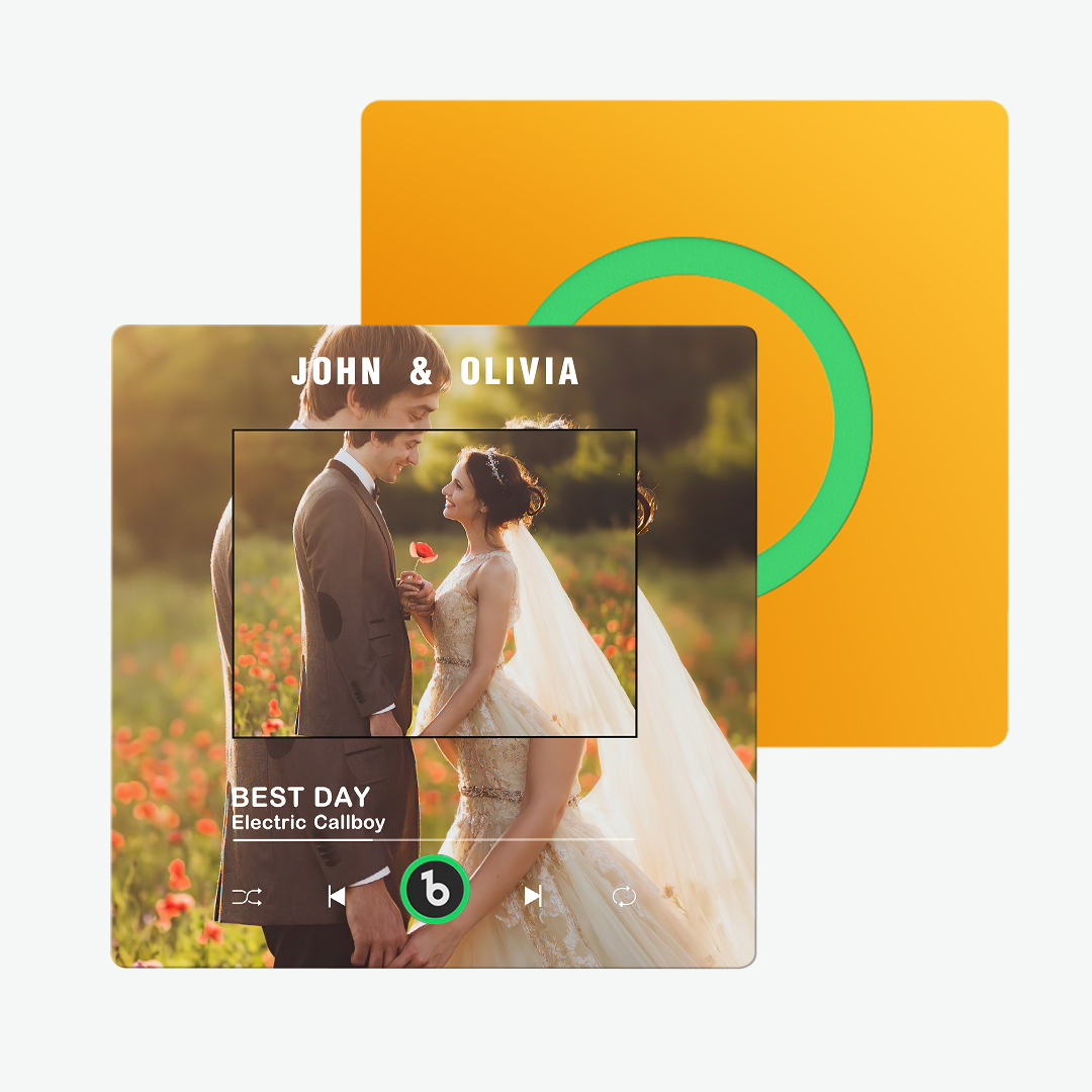 Custom Music Fridge Magnet Album Fridge Magnet Wedding Gifts Colorful - MyFaceUnderwearAU