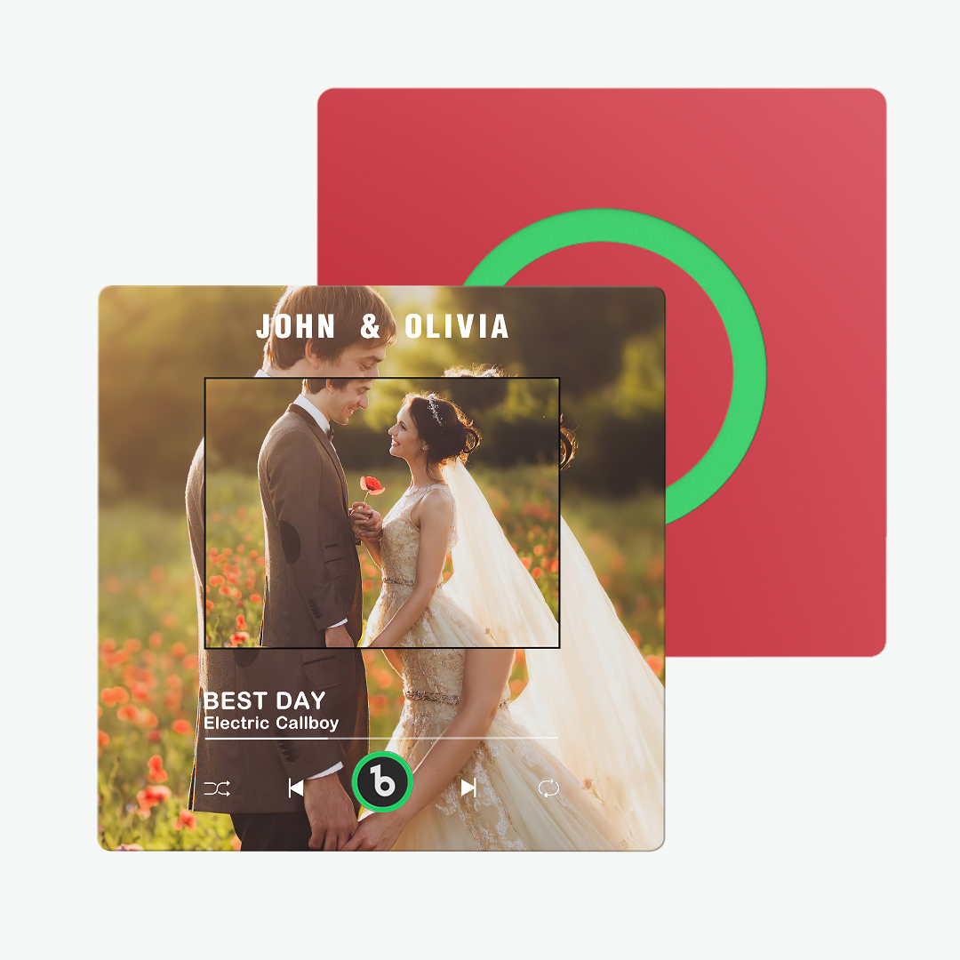 Custom Music Fridge Magnet Album Fridge Magnet Wedding Gifts Colorful - MyFaceUnderwearAU