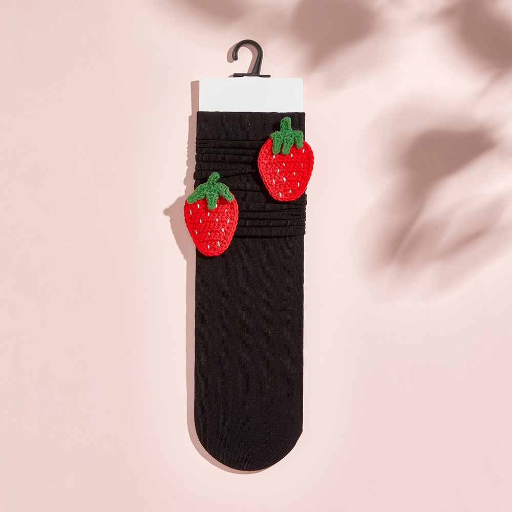 Multi-Style Knitted Fruit Flower Socks Colorful Socks - MyFaceUnderwearAU