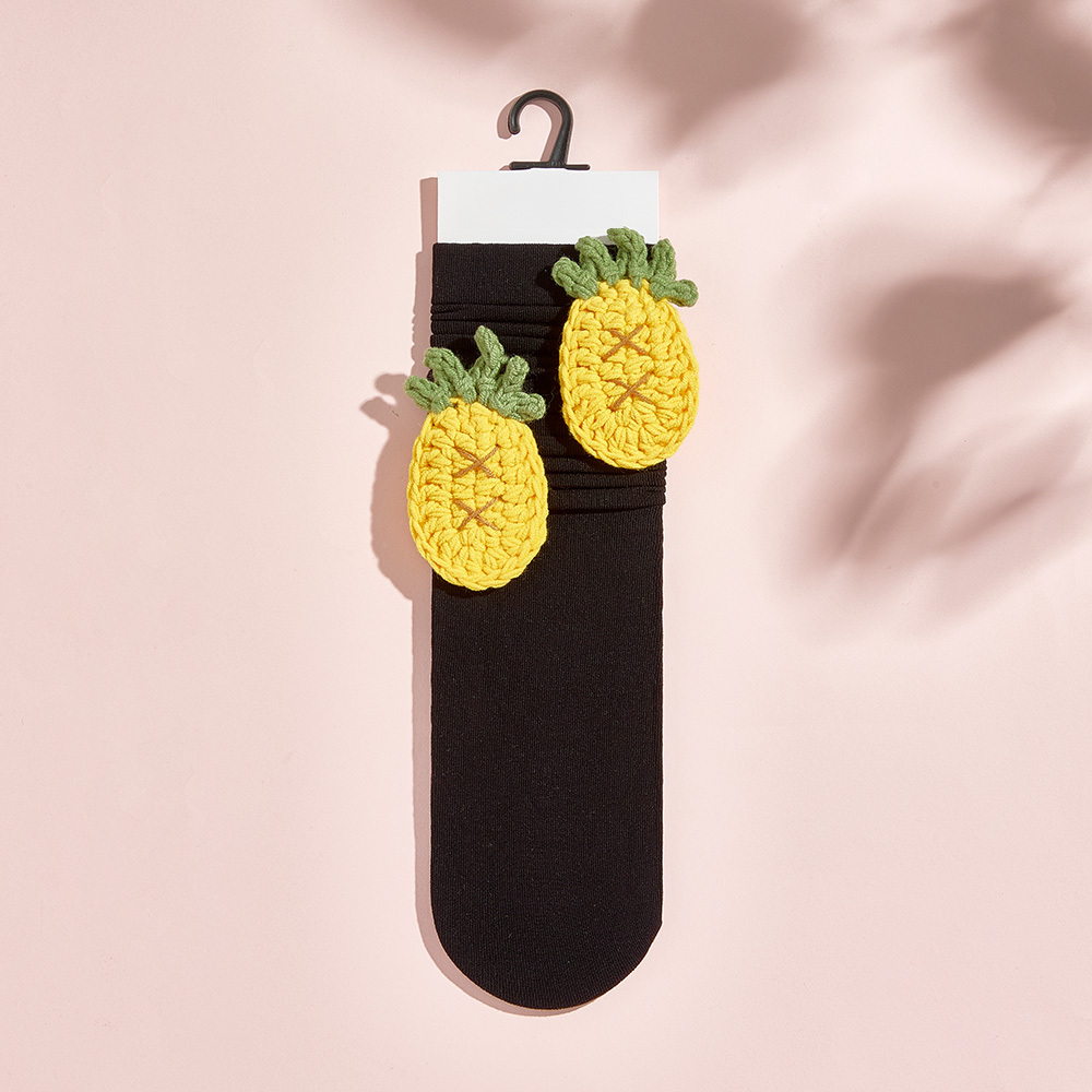 Multi-Style Knitted Fruit Flower Socks Colorful Socks - MyFaceUnderwearAU