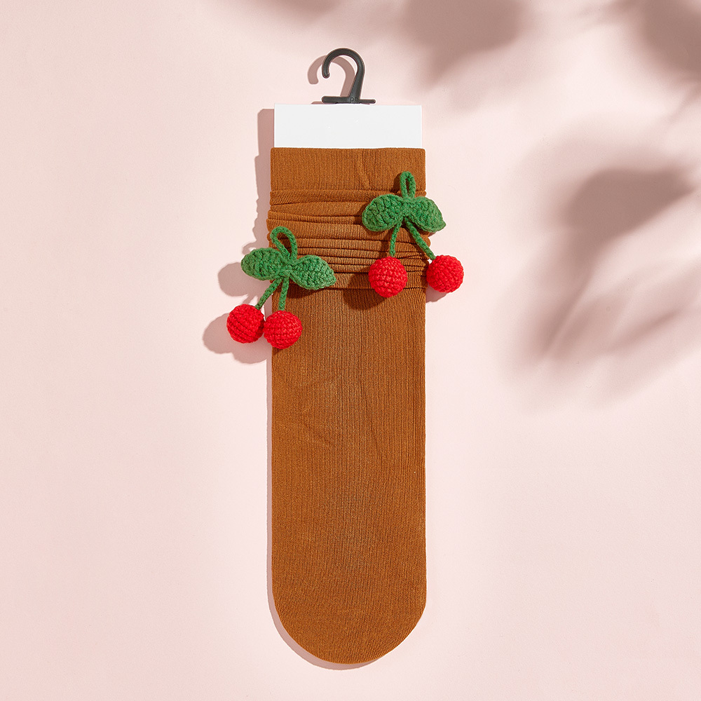 Multi-Style Knitted Fruit Flower Socks Colorful Socks - MyFaceUnderwearAU