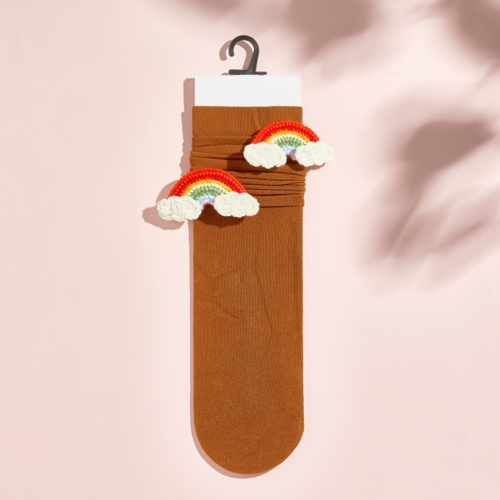 Multi-Style Knitted Fruit Flower Socks Colorful Socks - MyFaceUnderwearAU