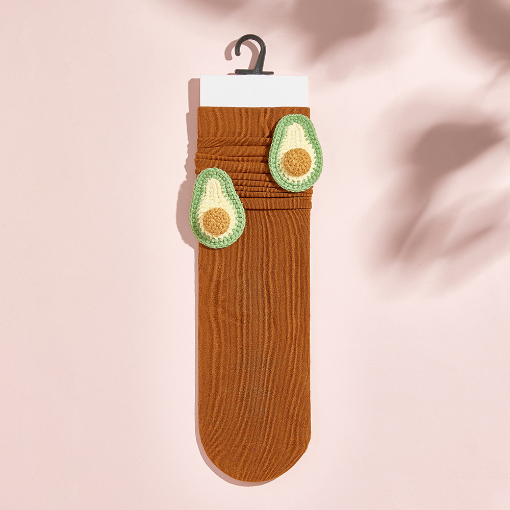 Multi-Style Knitted Fruit Flower Socks Colorful Socks - MyFaceUnderwearAU