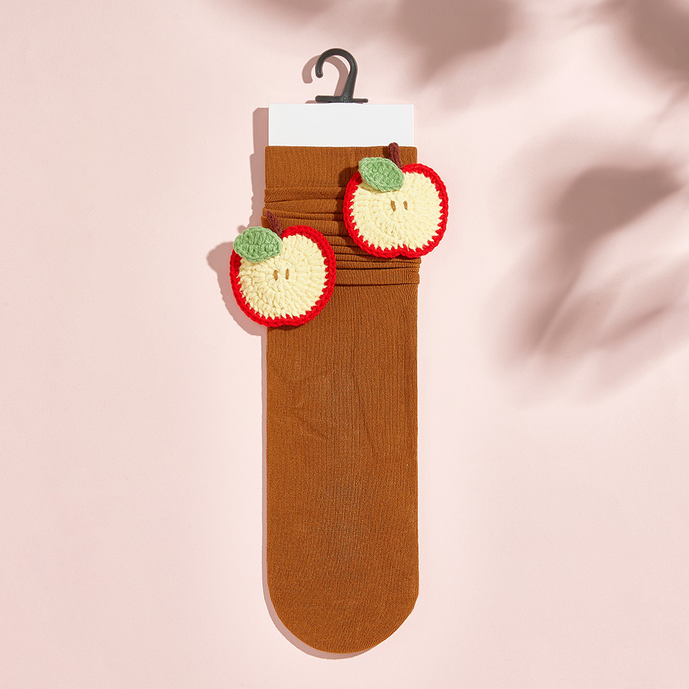 Multi-Style Knitted Fruit Flower Socks Colorful Socks - MyFaceUnderwearAU