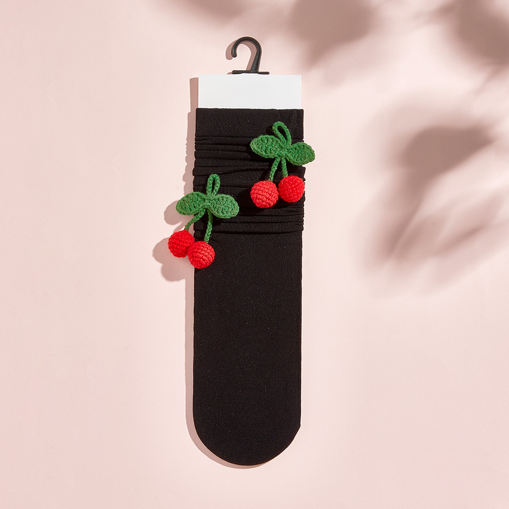 Multi-Style Knitted Fruit Flower Socks Colorful Socks - MyFaceUnderwearAU