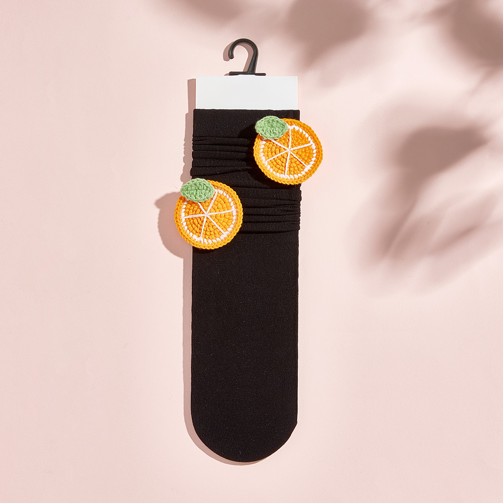 Multi-Style Knitted Fruit Flower Socks Colorful Socks - MyFaceUnderwearAU