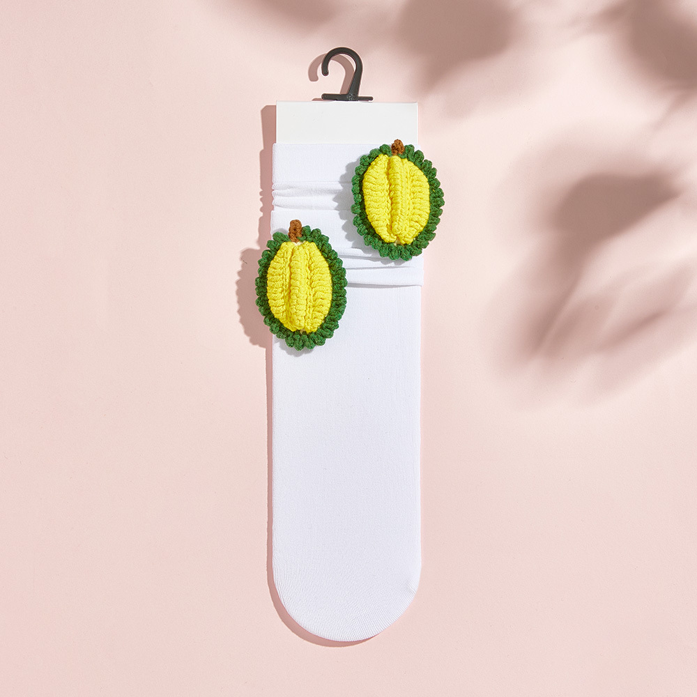 Multi-Style Knitted Fruit Flower Socks Colorful Socks - MyFaceUnderwearAU