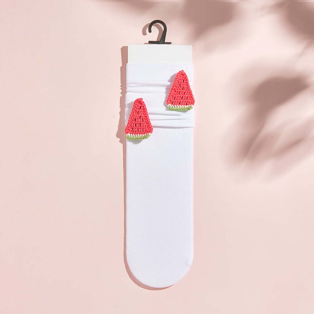 Multi-Style Knitted Fruit Flower Socks Colorful Socks - MyFaceUnderwearAU