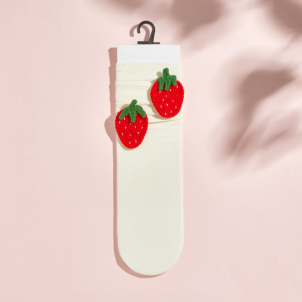 Multi-Style Knitted Fruit Flower Socks Colorful Socks - MyFaceUnderwearAU