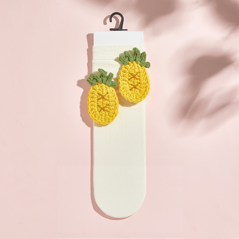 Multi-Style Knitted Fruit Flower Socks Colorful Socks - MyFaceUnderwearAU