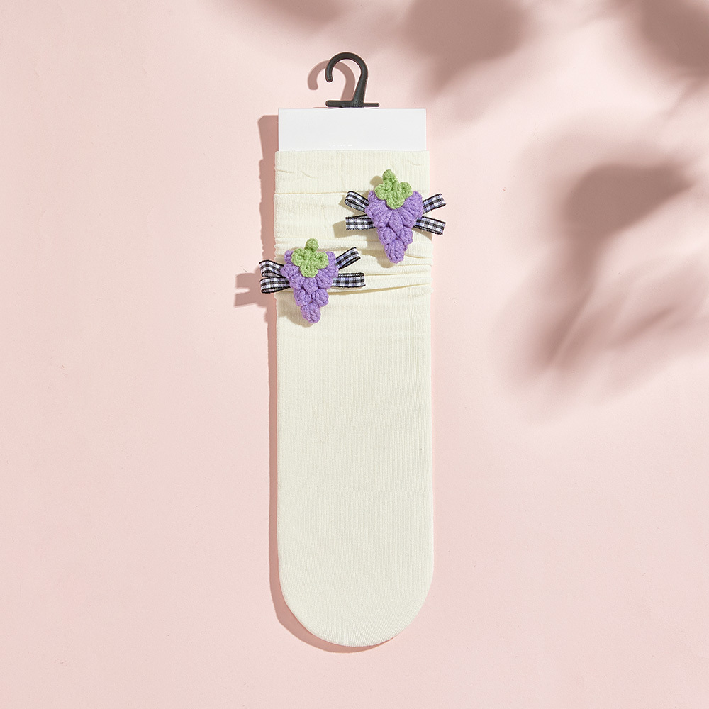 Multi-Style Knitted Fruit Flower Socks Colorful Socks - MyFaceUnderwearAU