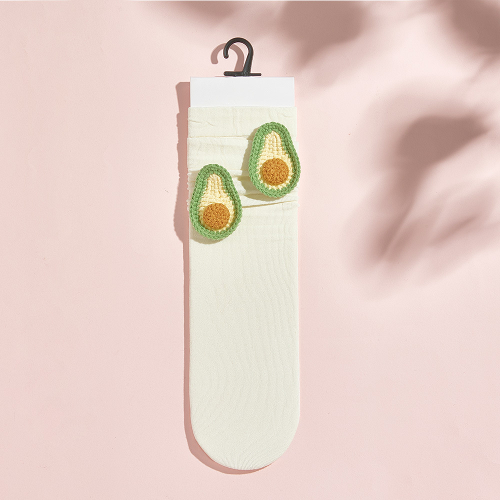 Multi-Style Knitted Fruit Flower Socks Colorful Socks - MyFaceUnderwearAU