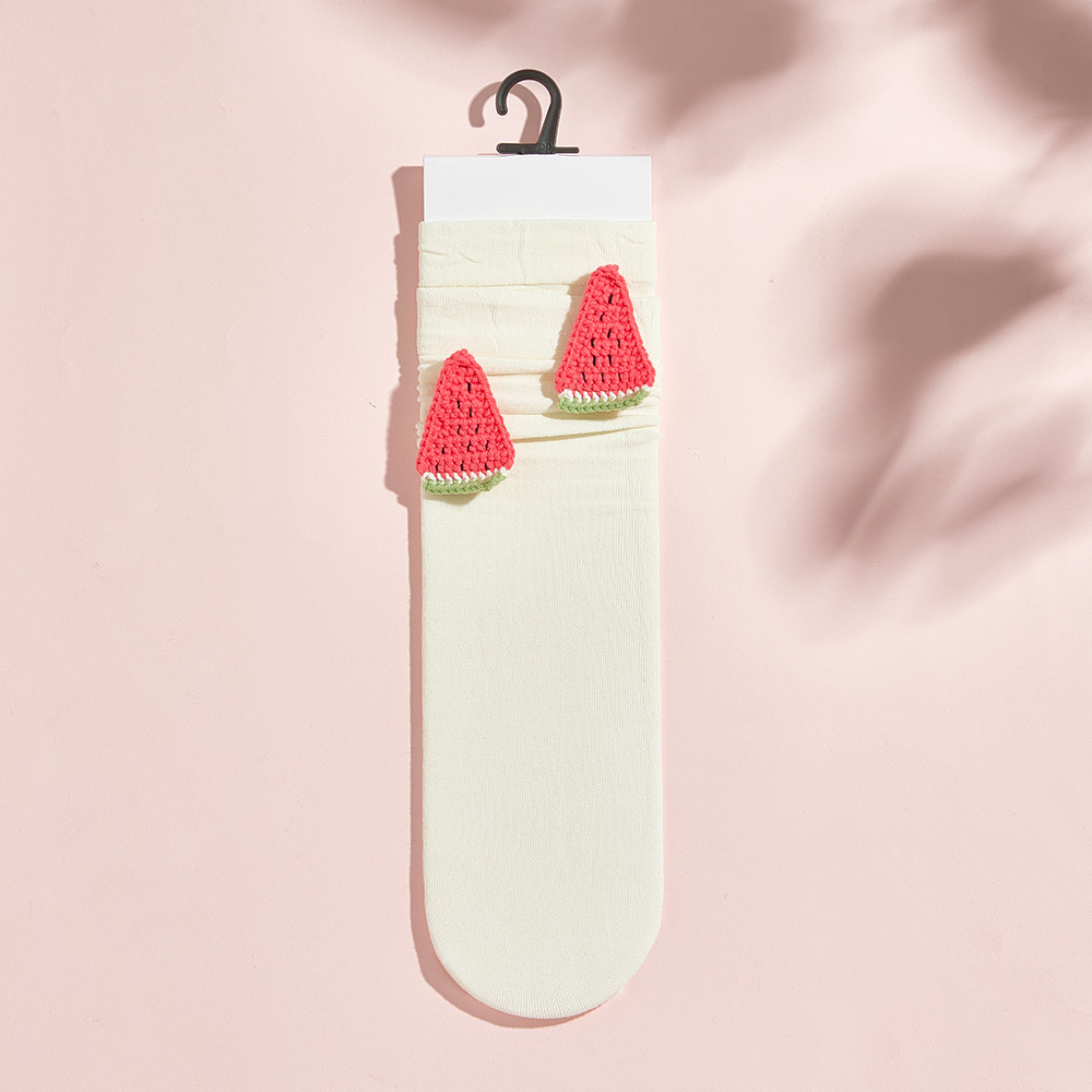 Multi-Style Knitted Fruit Flower Socks Colorful Socks - MyFaceUnderwearAU