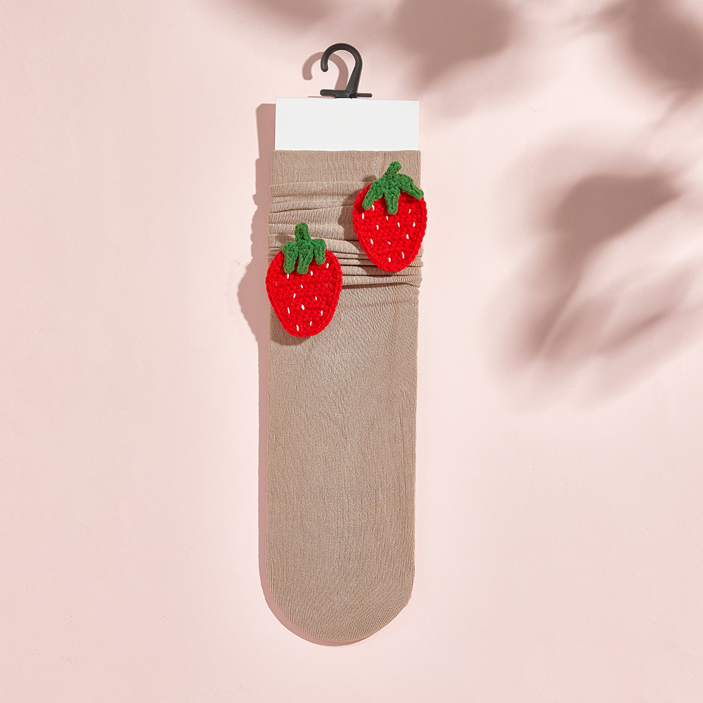 Multi-Style Knitted Fruit Flower Socks Colorful Socks - MyFaceUnderwearAU