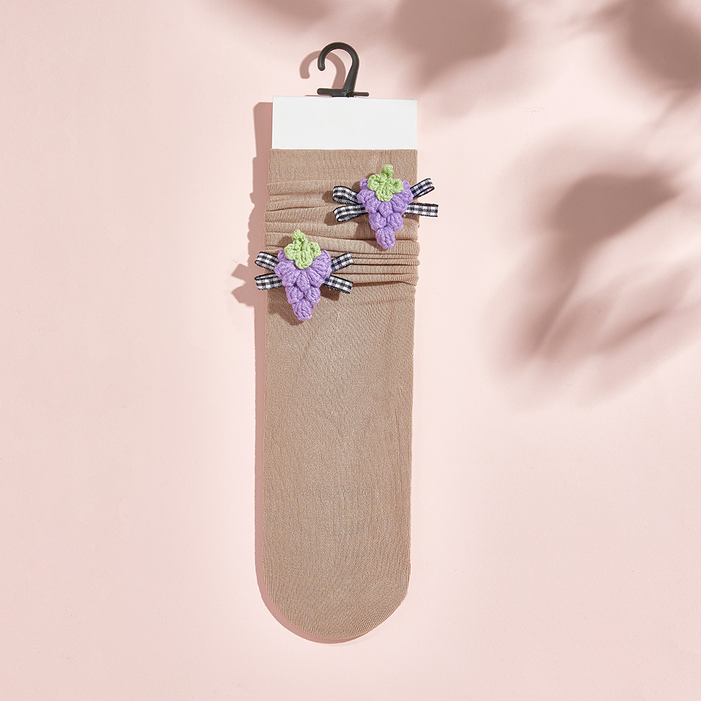 Multi-Style Knitted Fruit Flower Socks Colorful Socks - MyFaceUnderwearAU