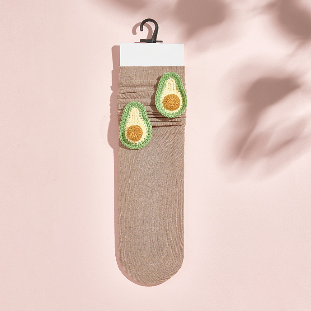 Multi-Style Knitted Fruit Flower Socks Colorful Socks - MyFaceUnderwearAU