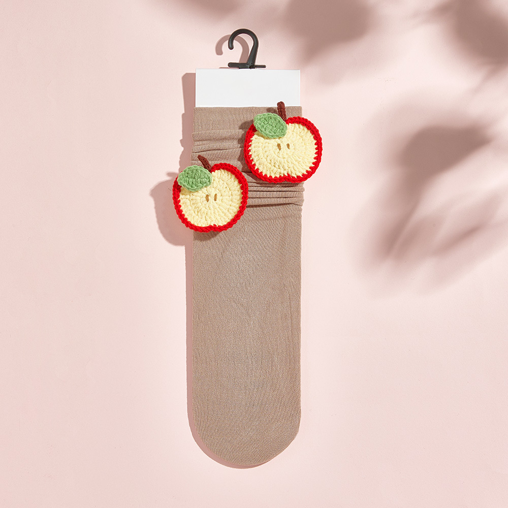 Multi-Style Knitted Fruit Flower Socks Colorful Socks - MyFaceUnderwearAU