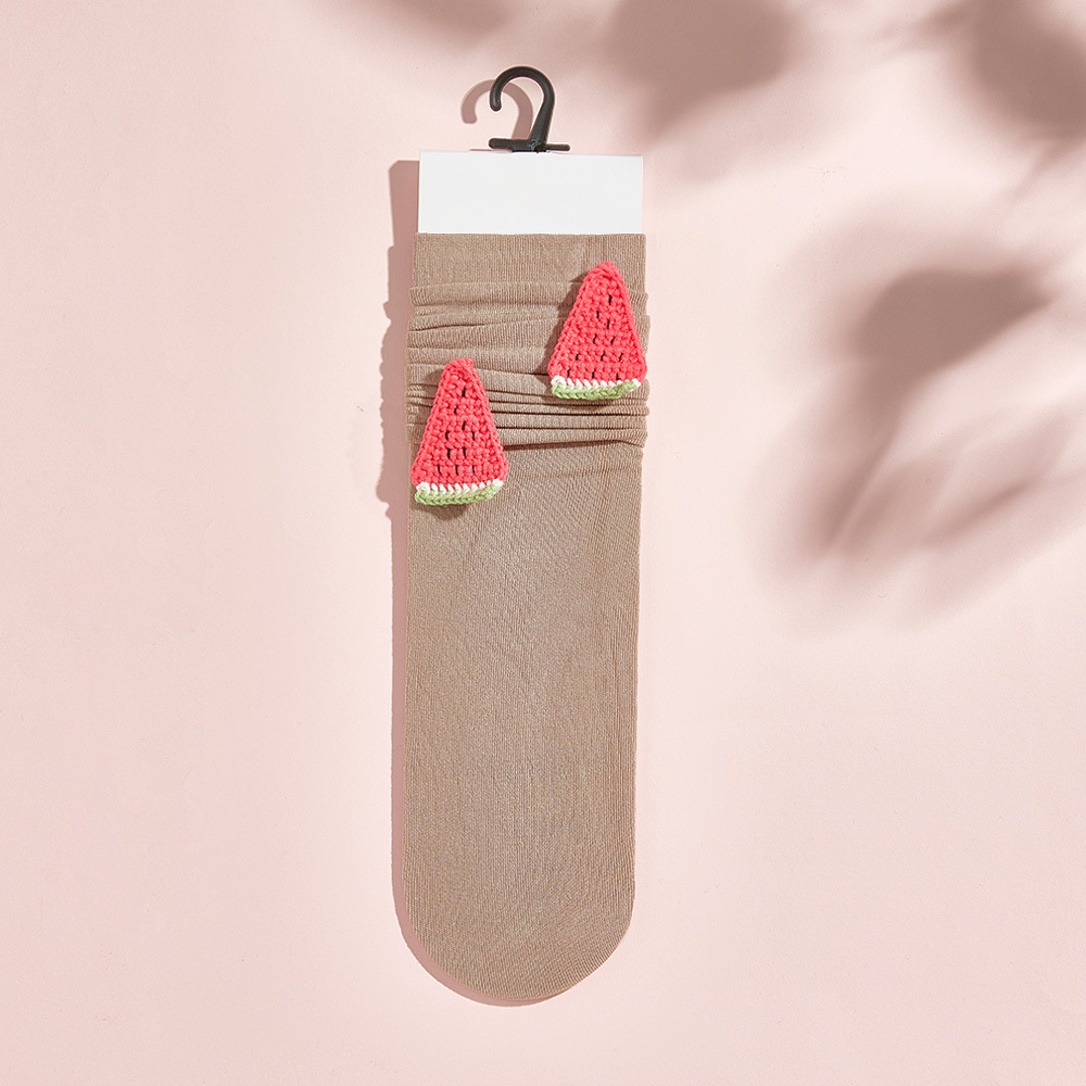 Multi-Style Knitted Fruit Flower Socks Colorful Socks - MyFaceUnderwearAU