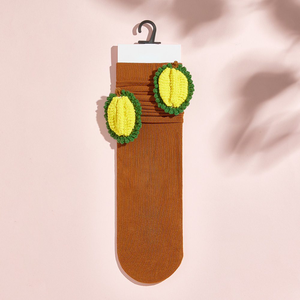 Multi-Style Knitted Fruit Flower Socks Colorful Socks - MyFaceUnderwearAU