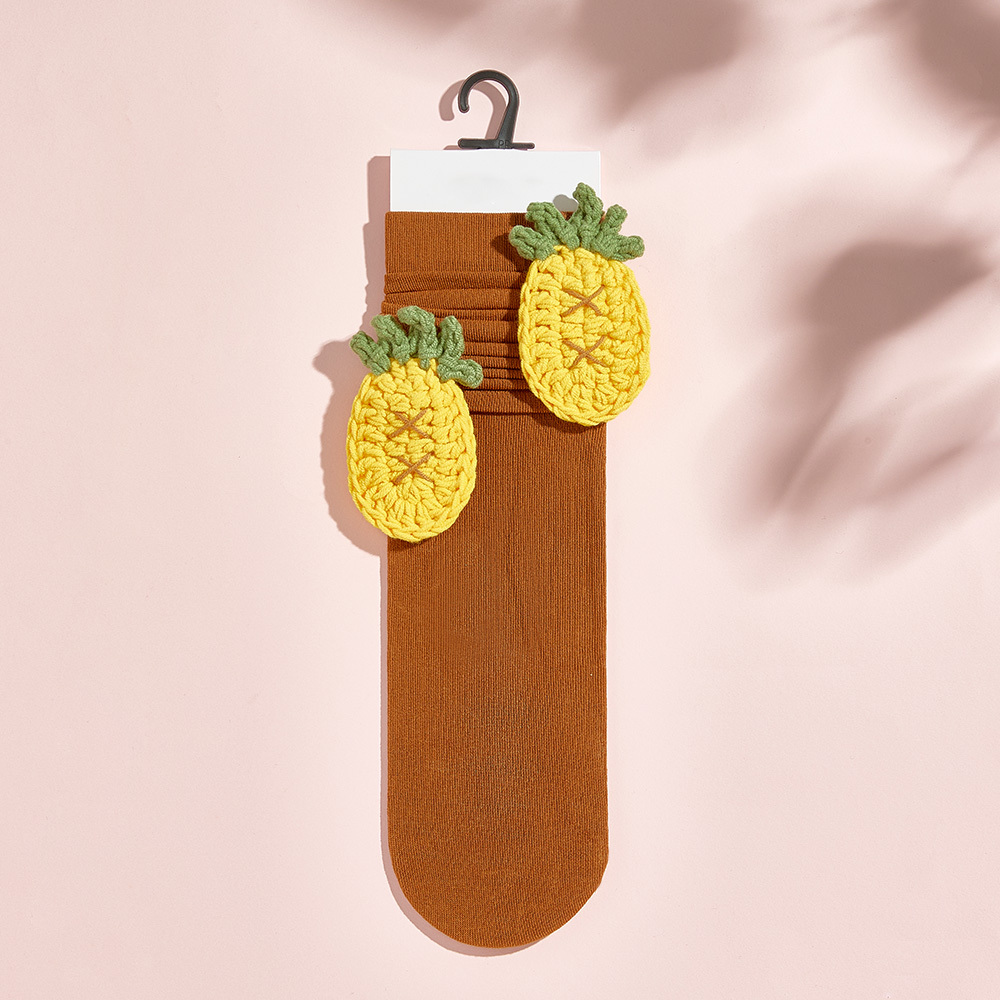 Multi-Style Knitted Fruit Flower Socks Colorful Socks - MyFaceUnderwearAU