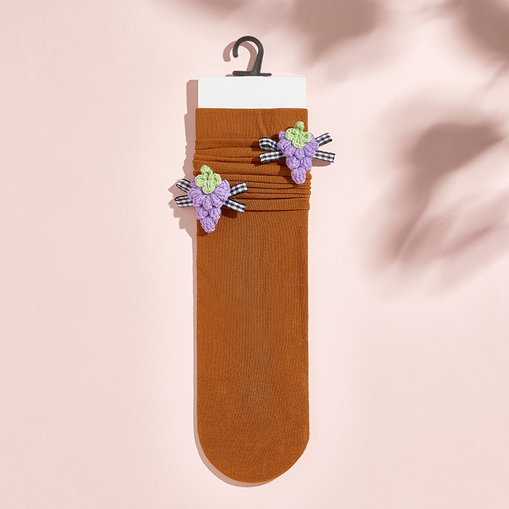 Multi-Style Knitted Fruit Flower Socks Colorful Socks - MyFaceUnderwearAU