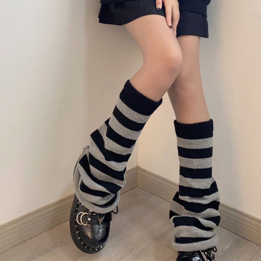 Mid Tube Knitted Pile Socks Womens Wide Leg Winter Warm Wool Socks - MyFaceUnderwearAU