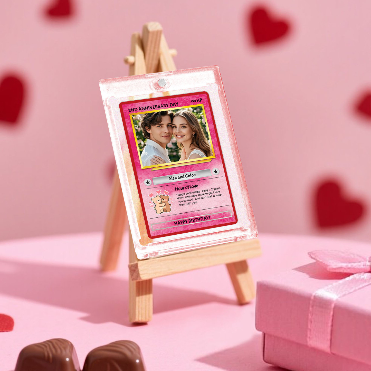 Custom Photo Birthday Cards Personalized Card For Kid Birthday Gift Boyfriend Gift Birthday Keepsake Happy Birthday Poke Card - MyFaceUnderwearAU