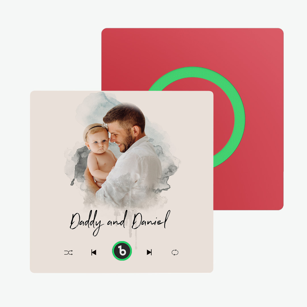 Custom Music Fridge Magnet New 4.0 Upgrade Music Wall Photo Sticker That Plays Music Without Cell Phone Multiple Styles Couple Gifts