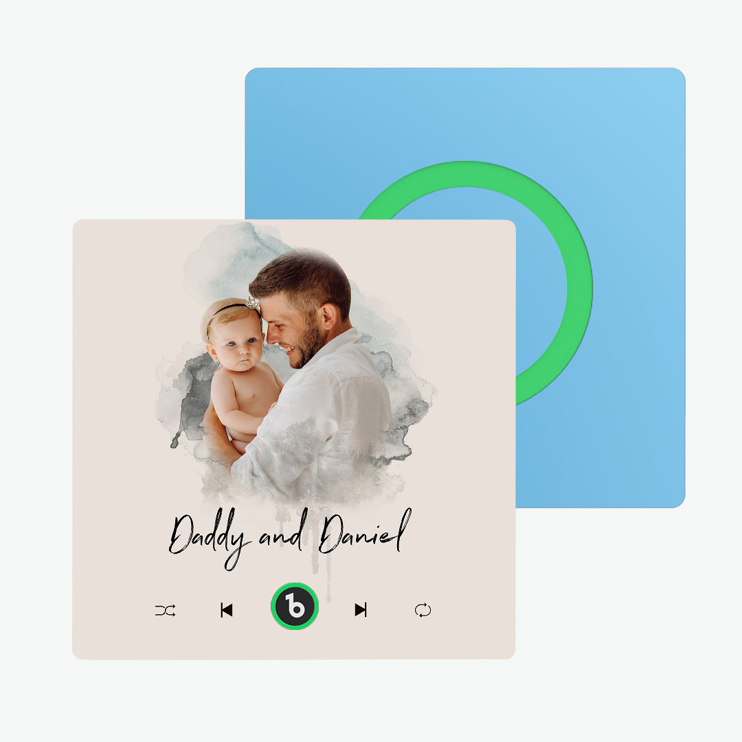 Custom Music Fridge Magnet New 4.0 Upgrade Music Wall Photo Sticker That Plays Music Without Cell Phone Multiple Styles Couple Gifts