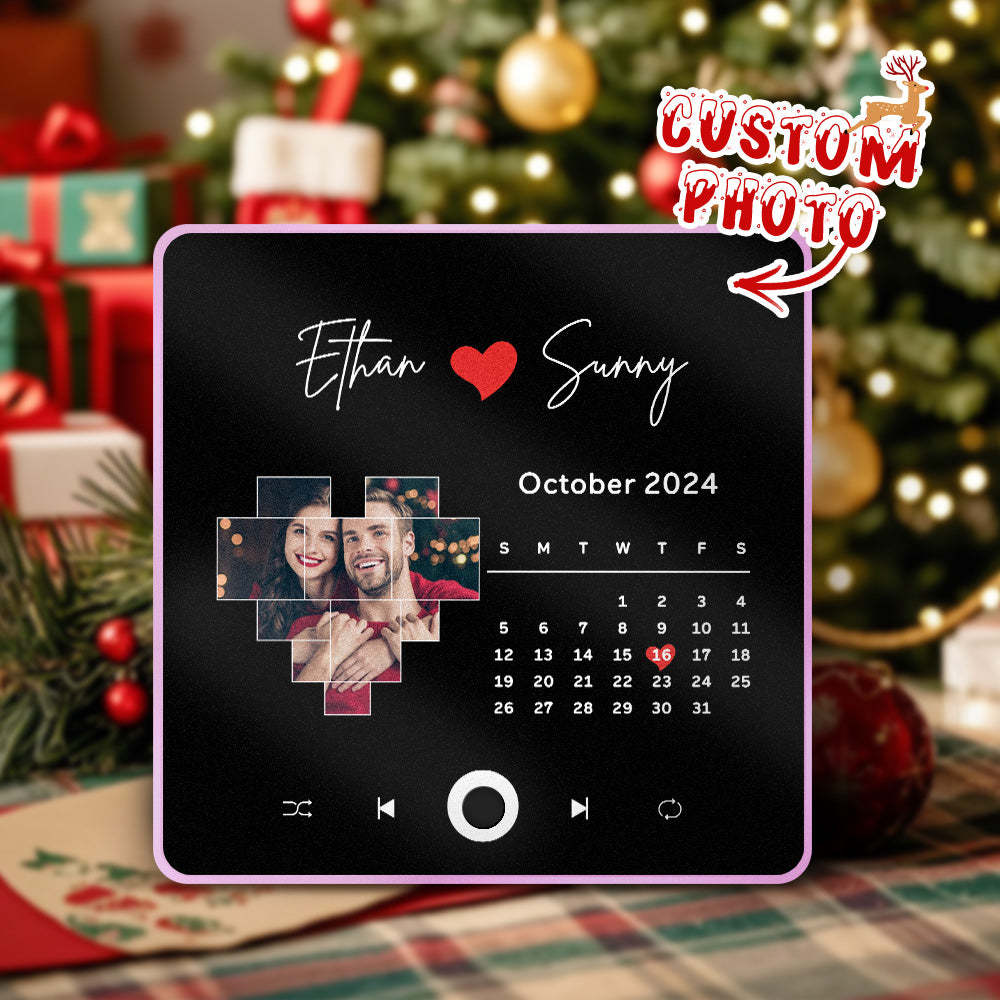 Custom Photo Album Music Fridge Magnet Custom Phone Spotify Music Fridge Magnet Pro Christmas Gifts For Family