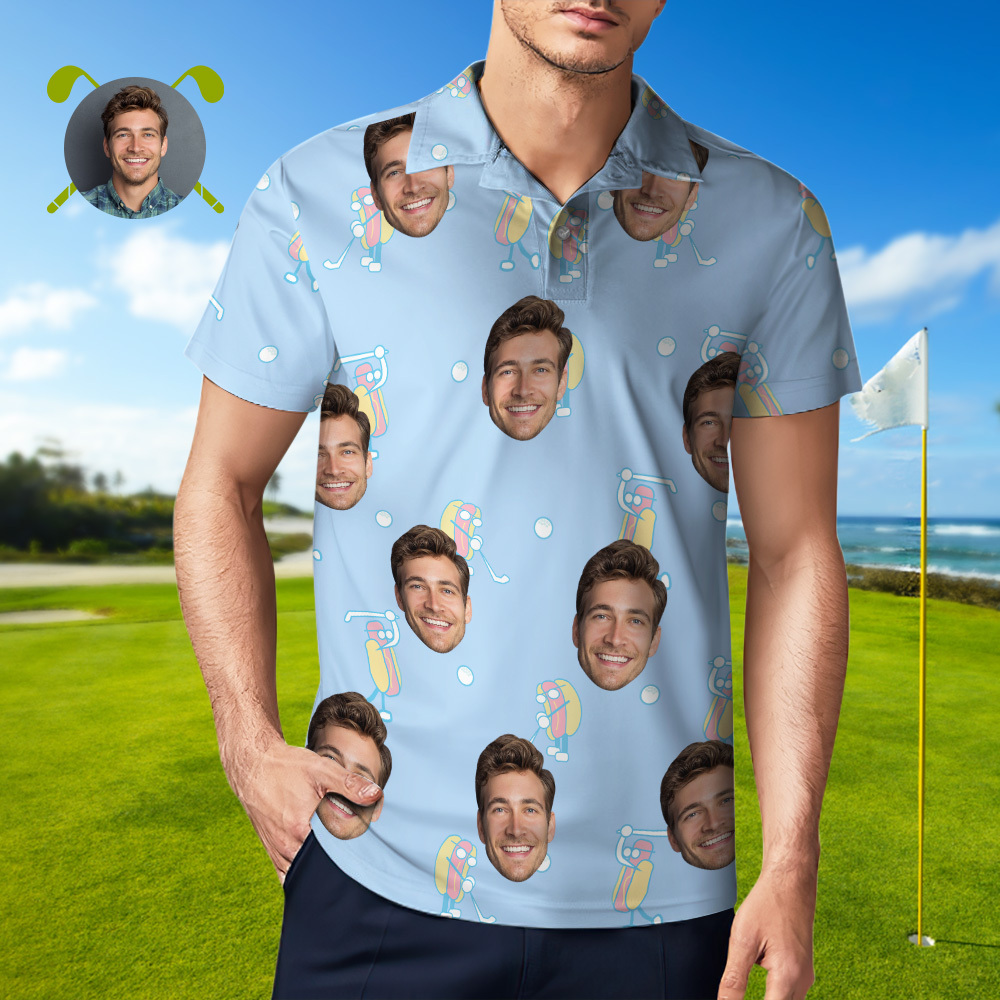 Custom Face Polo The Corpse Golf Polo Shirt Men's Polo Shirt Party Gift - MyFaceUnderwearAU