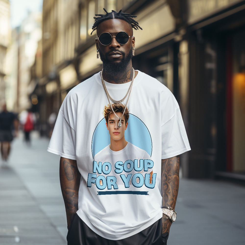 Personalized Photo Vintage T-shirts Old School T-shirt for Lover - MyFaceUnderwearAU