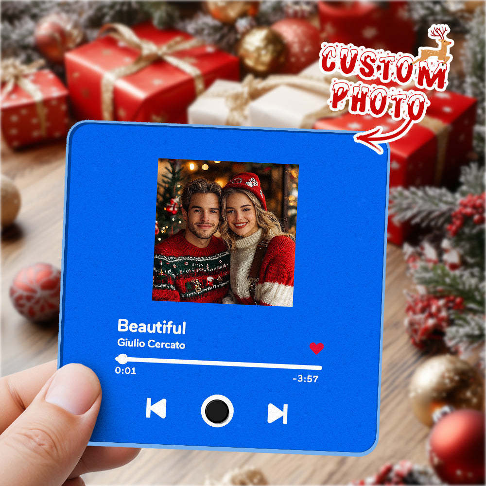 Custom Photo Album Music Fridge Magnet Custom Phone Spotify Music Fridge Magnet Pro Christmas Gifts For Family
