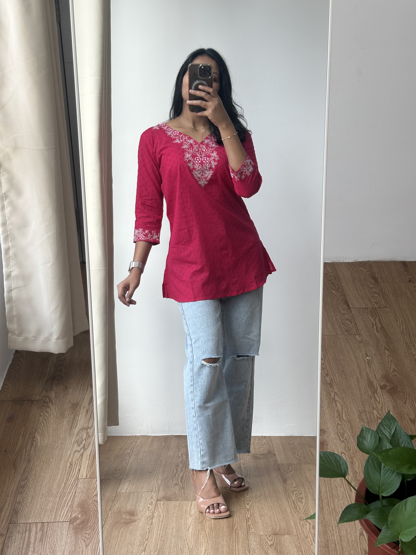 Cotton Embroidered Tunic