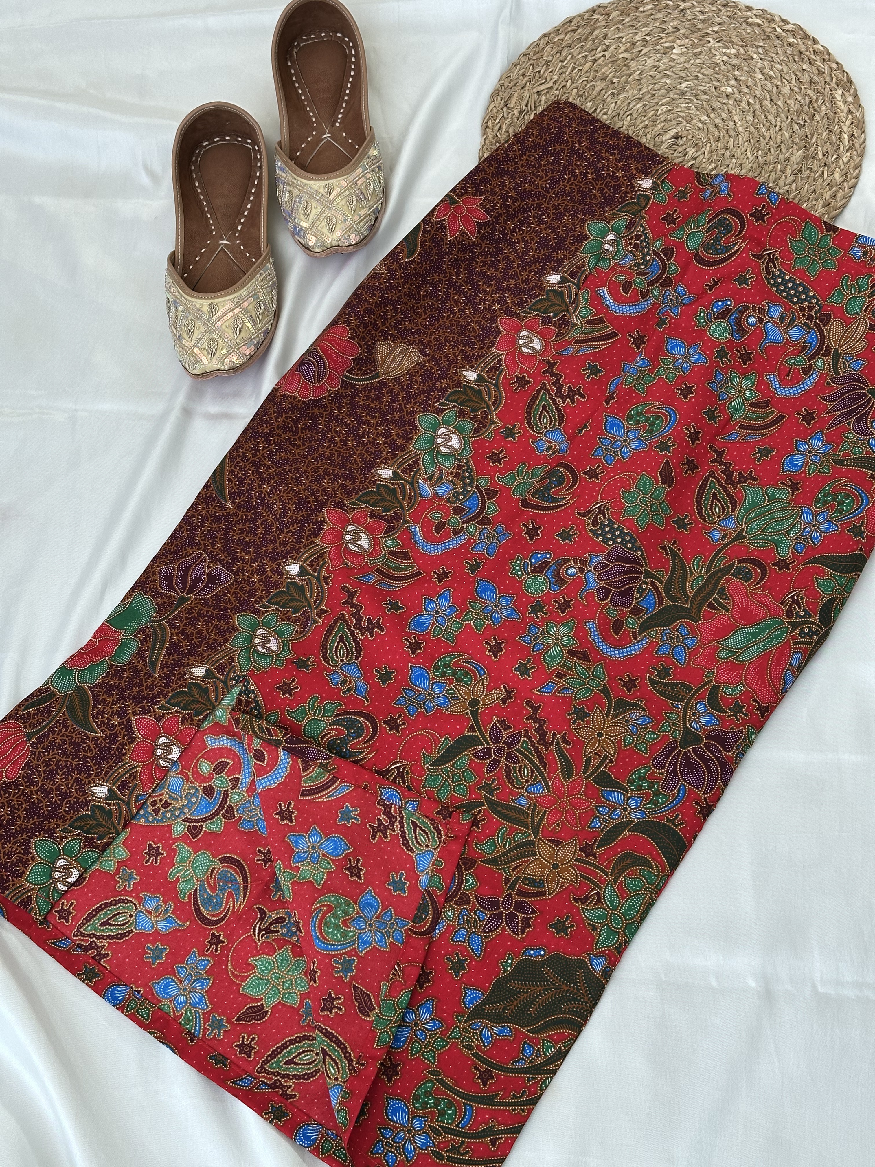Sarong Midi Pencil Skirt (Size S)