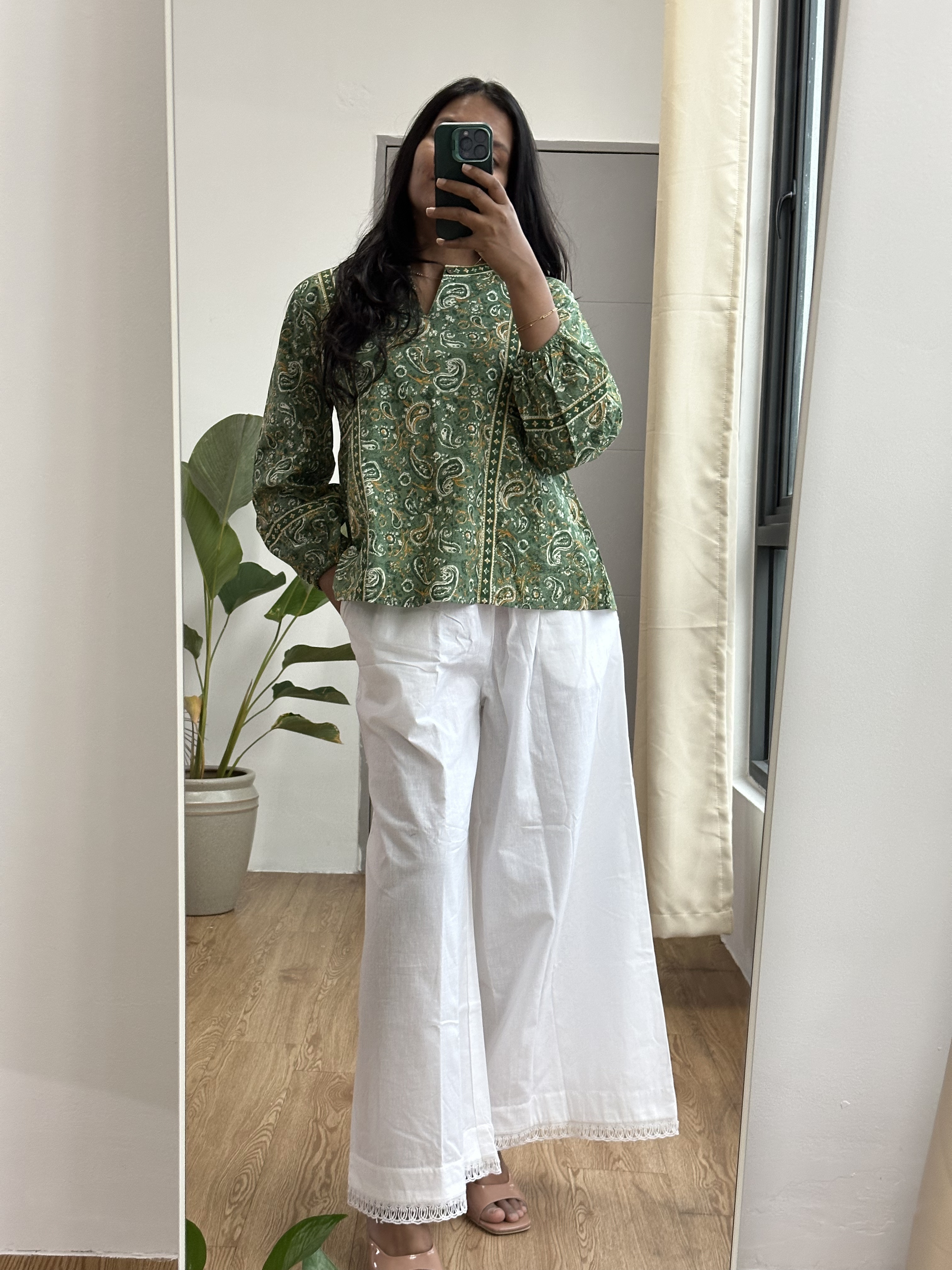 Long Sleeve Cotton Tunic