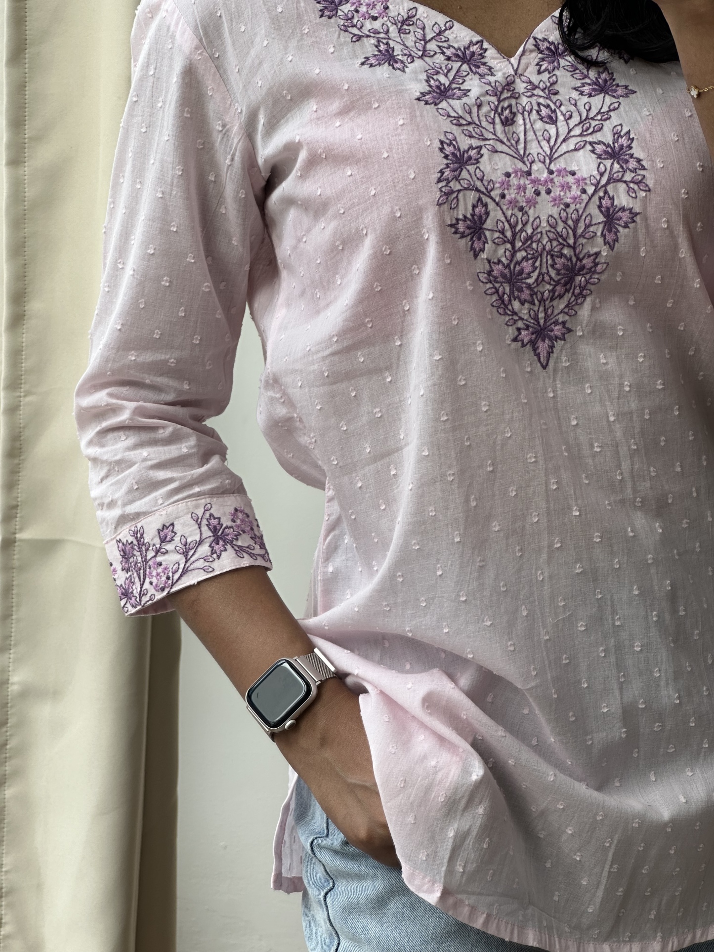Cotton Embroidered Tunic