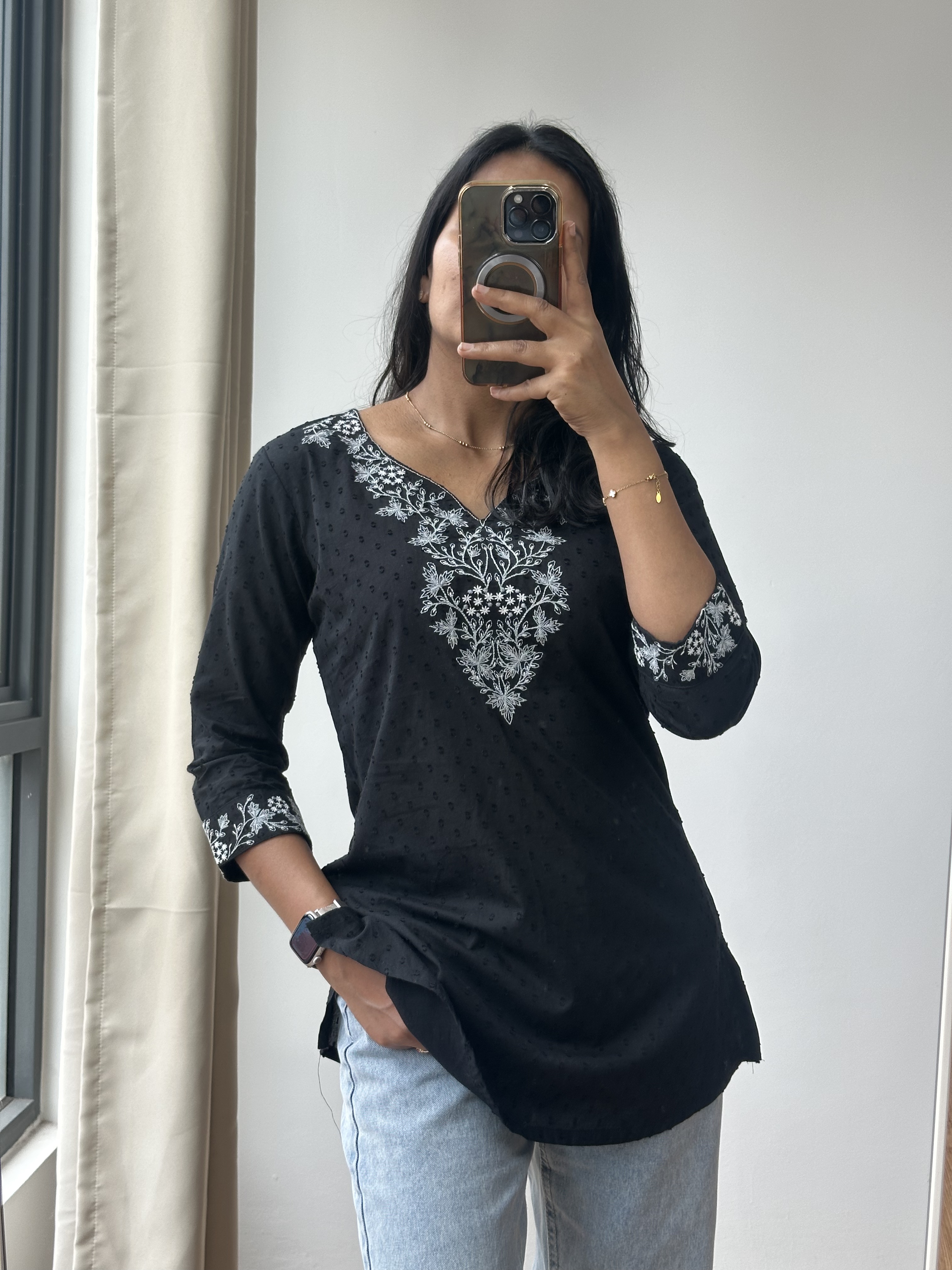Cotton Embroidered Tunic