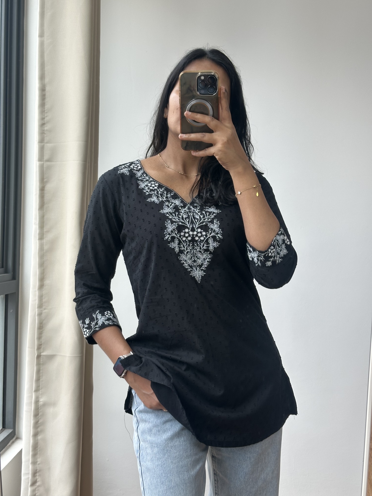 Cotton Embroidered Tunic