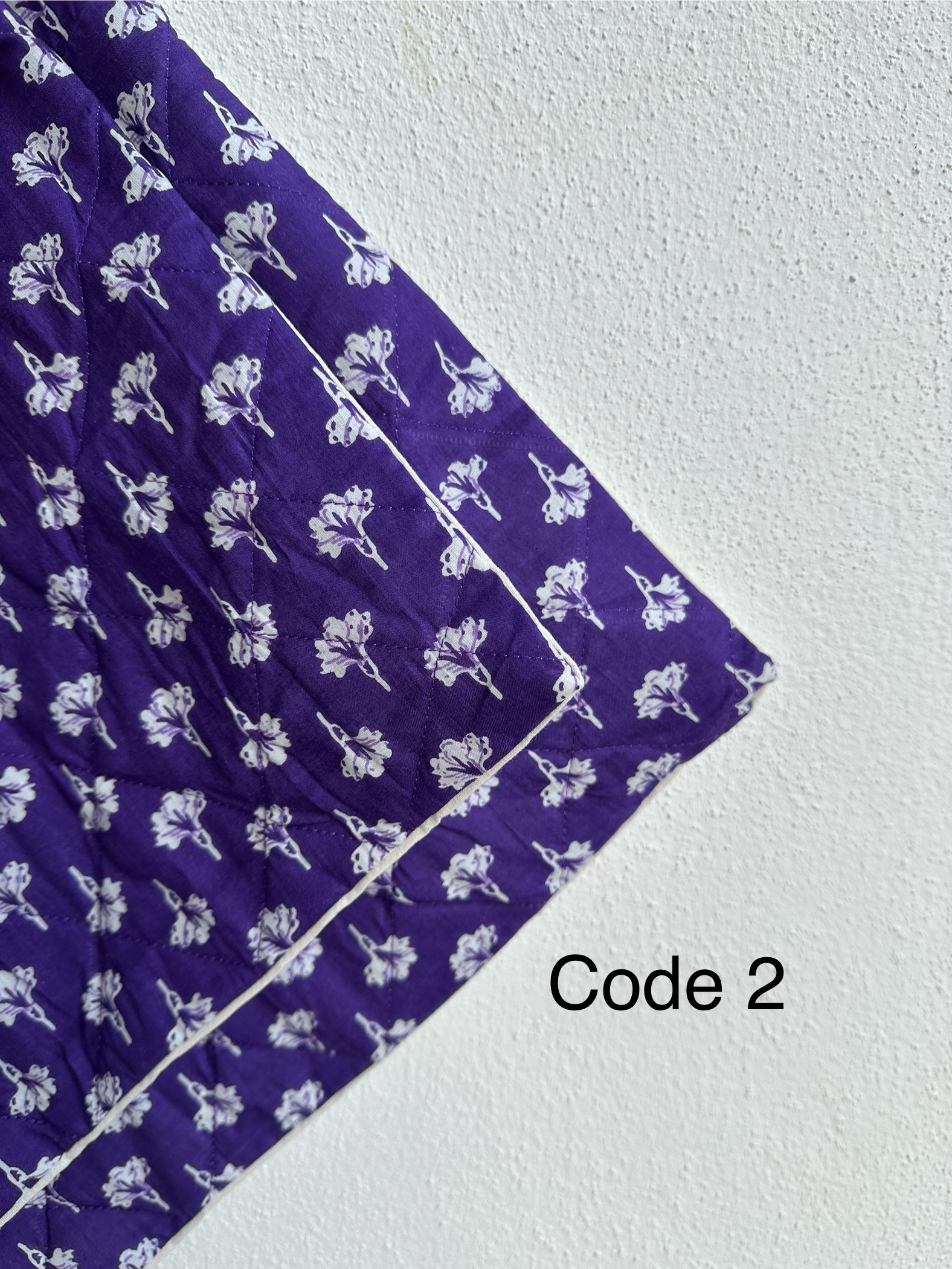 Quilted Handblock Cover