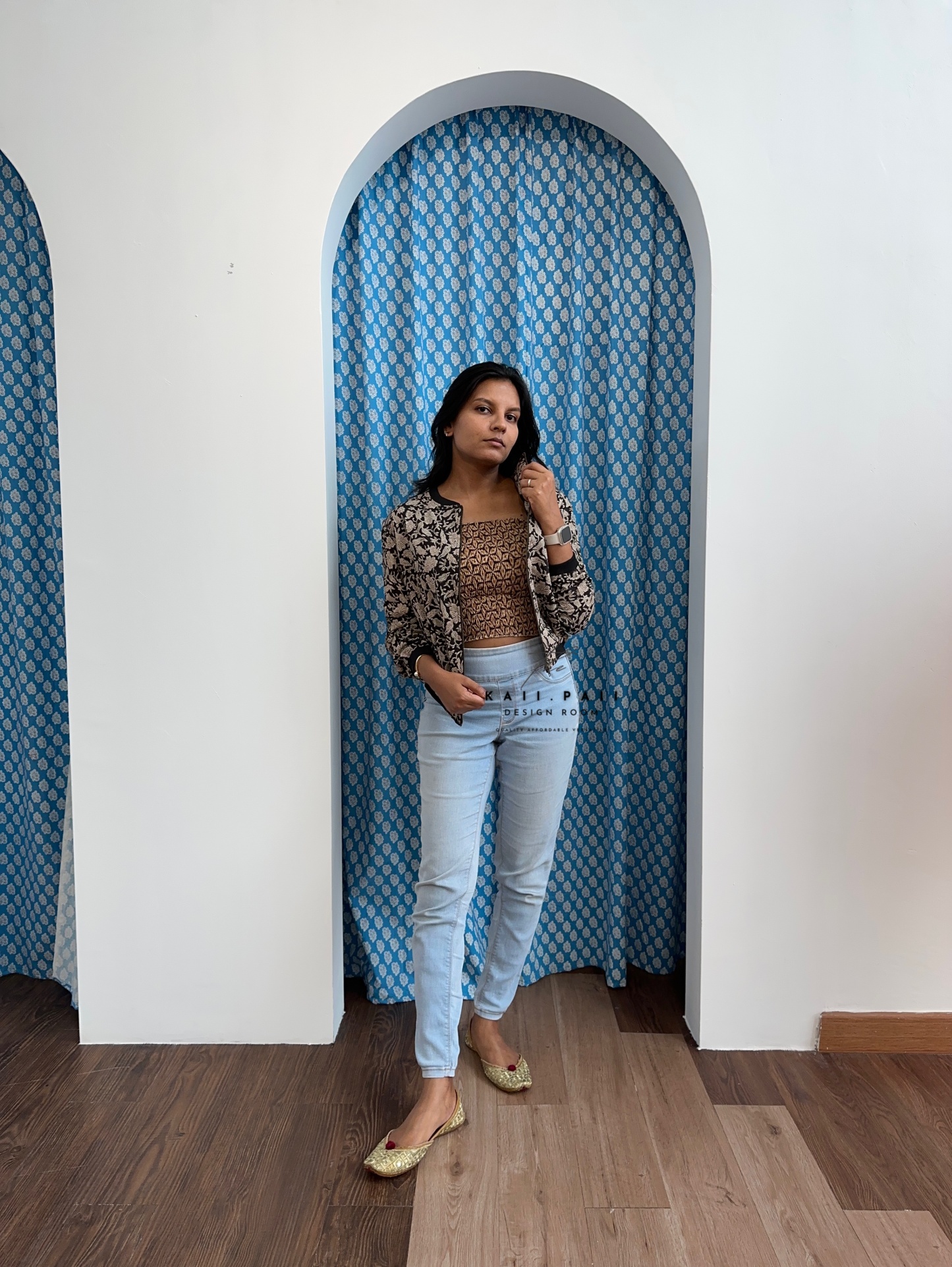 Indowestern Bomber Jacket