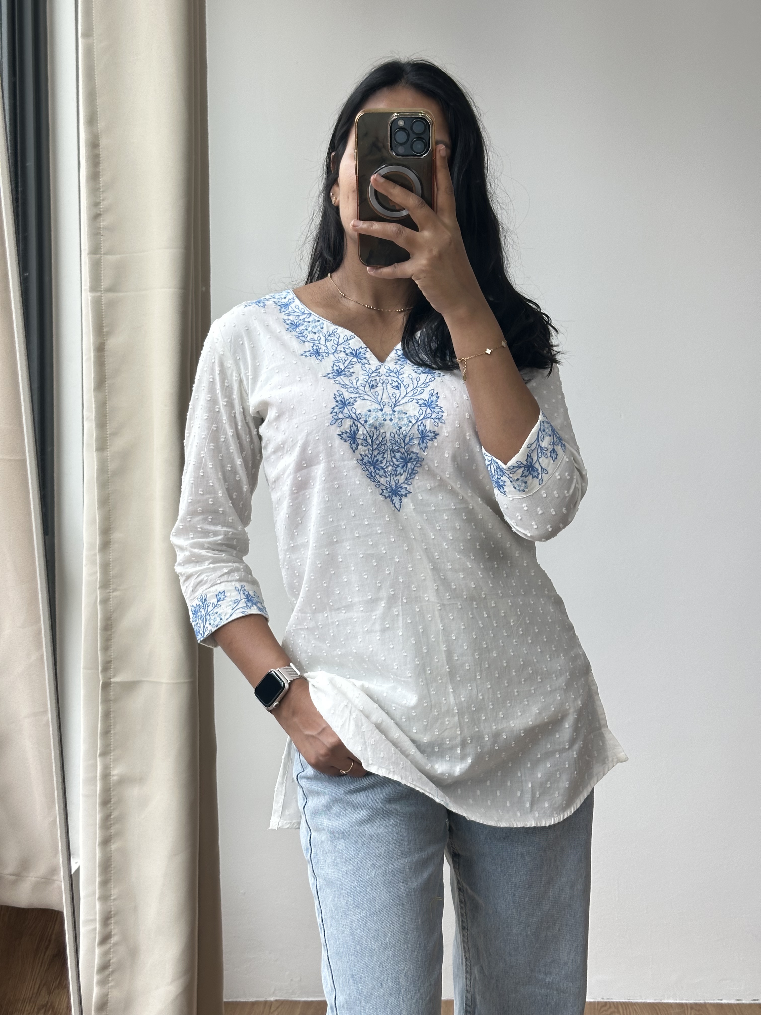 Cotton Embroidered Tunic