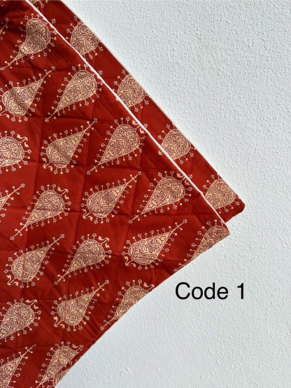 Quilted Handblock Cover