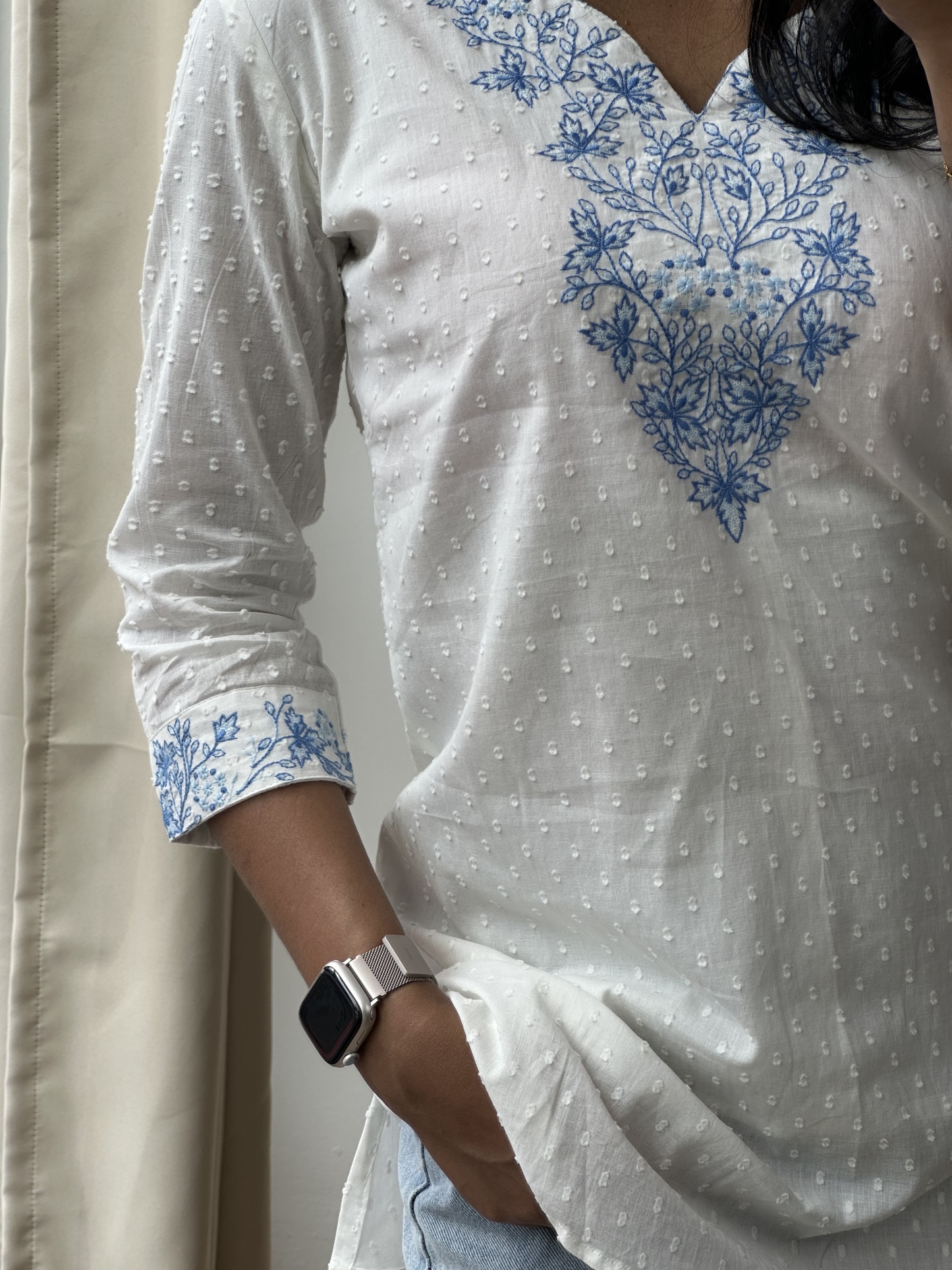 Cotton Embroidered Tunic