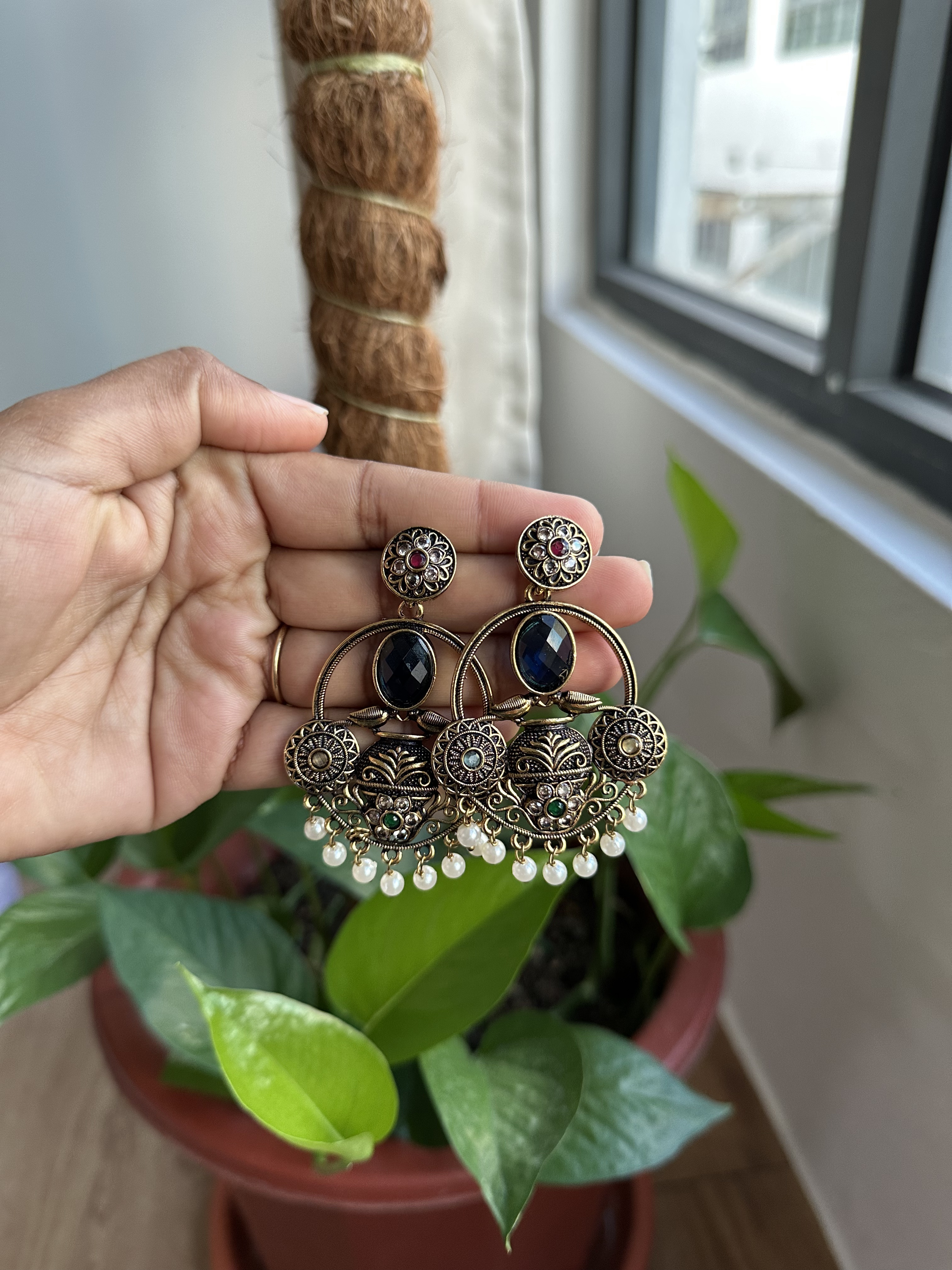 Party Wear Large Earring