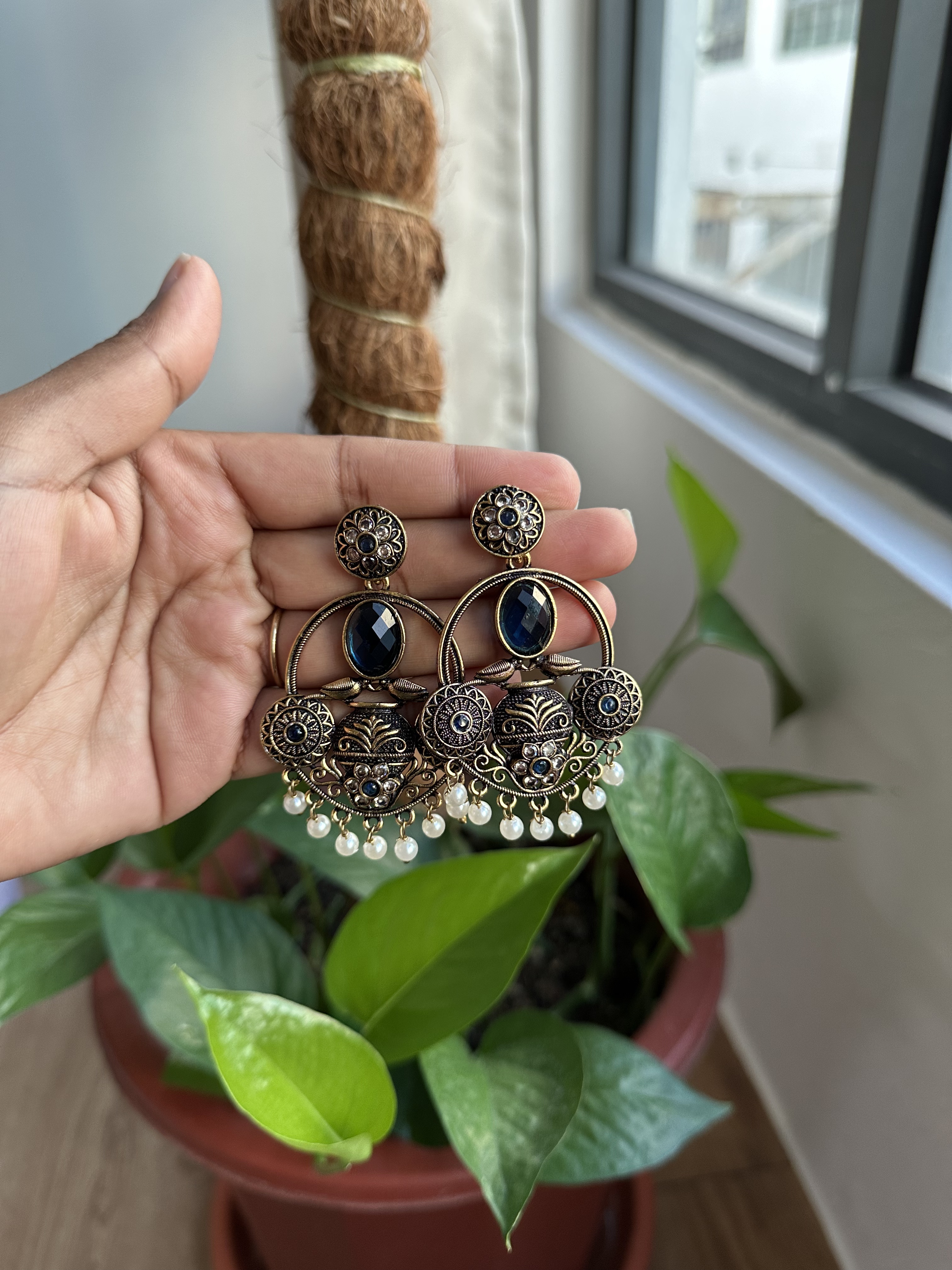 Party Wear Large Earring