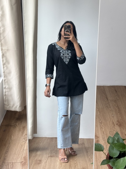 Cotton Embroidered Tunic