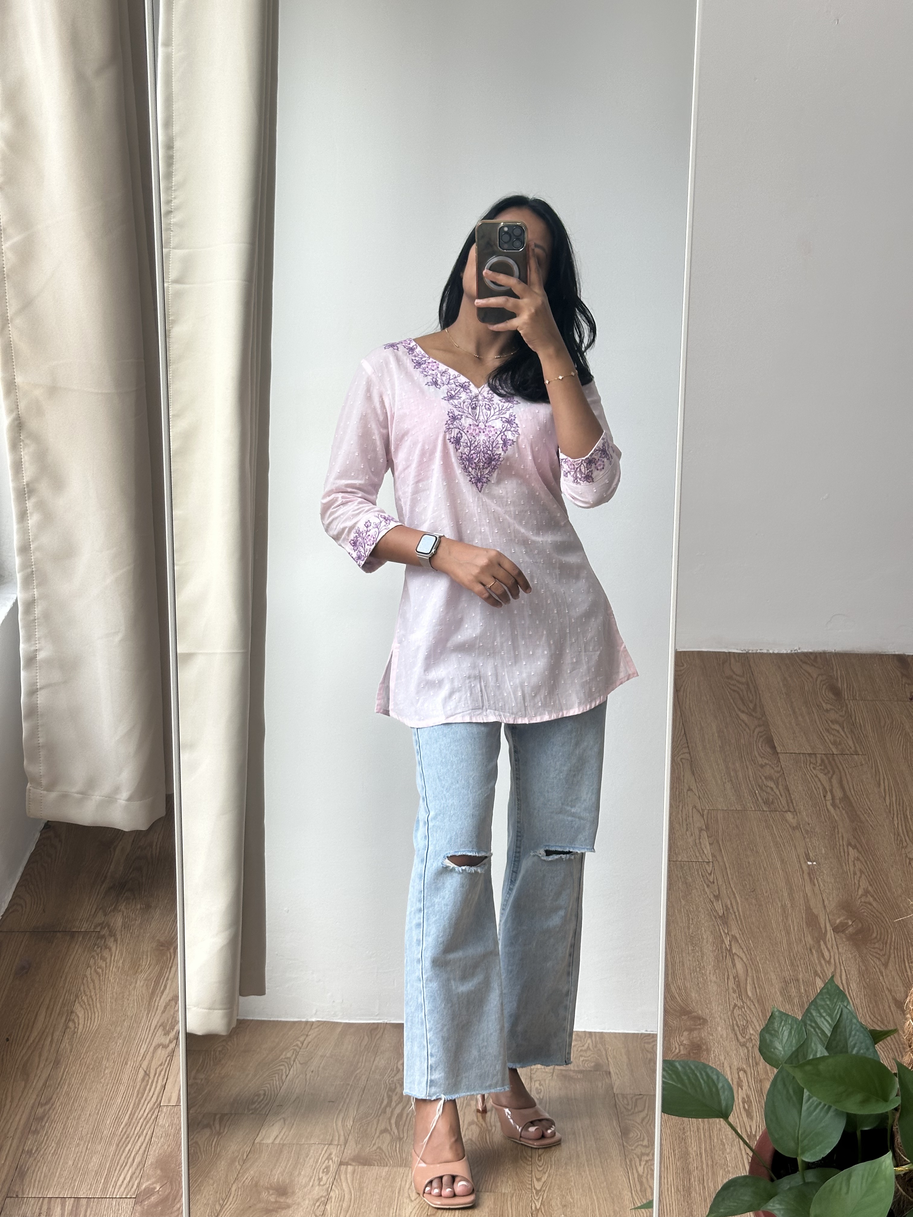 Cotton Embroidered Tunic